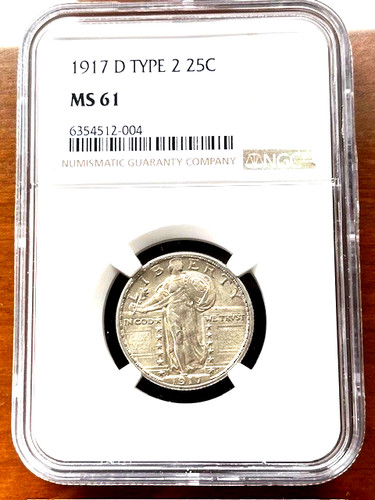 1917 ms61 standing quarter - ms61,