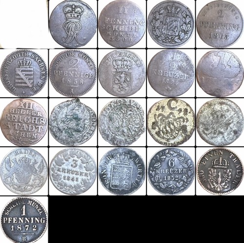 German states lot - german,