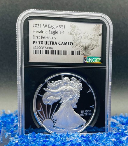 Proof 2021 silver eagle - $1,