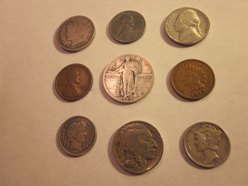 Classic old coin collection - classic,