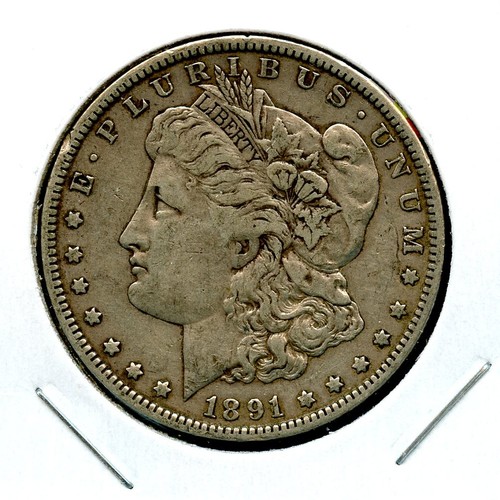 1891 morgan dollar - dollar, us