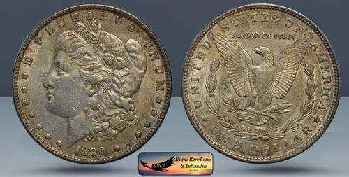 1890 morgan silver dollar - 1890,