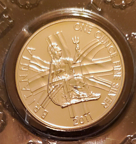 2011 silver britannia 1 - gb, £2
