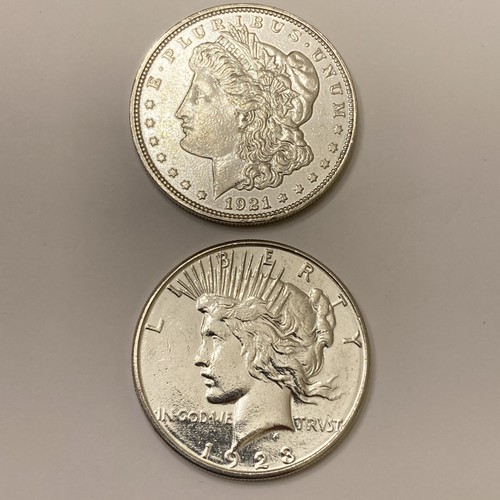 Silver dollar set 1921 d - dollar,