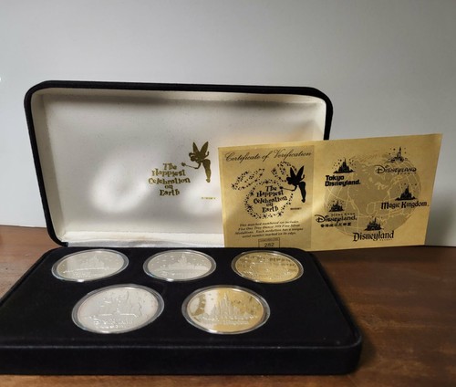 Rare disney coin - 5-coin, silver