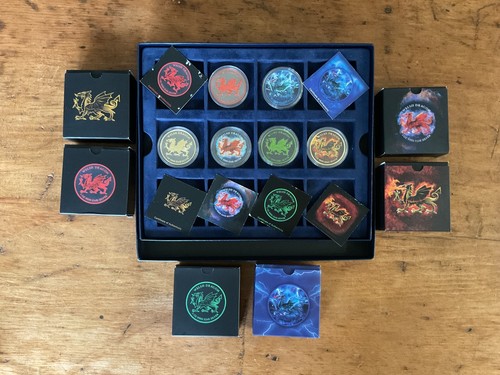 Boxed set silver 999 bullion - set,