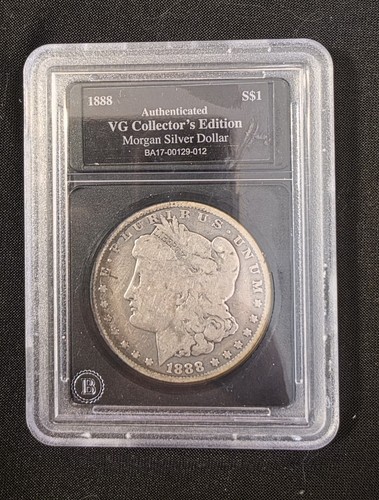 1888 morgan silver - 1888-o, vg