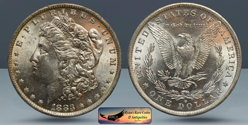 1883 morgan silver - 1883,