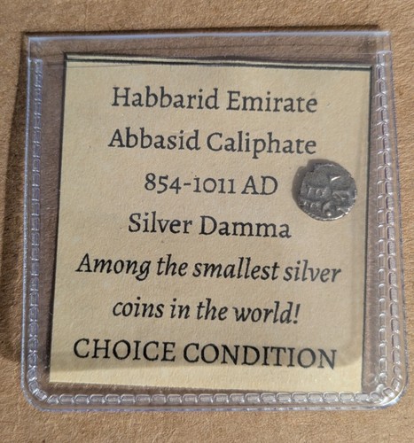 Rare habbarids silver damma - habbarids,