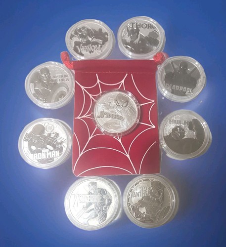 Tuvalu marvel complete set - tuvalu,