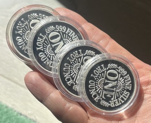 Pure 1oz 999 silver - 1oz, coins