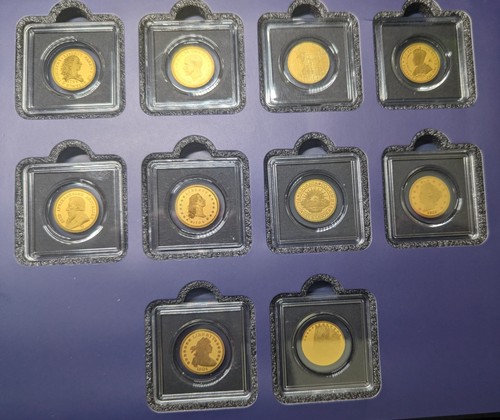 Rare coins the world - world, gold