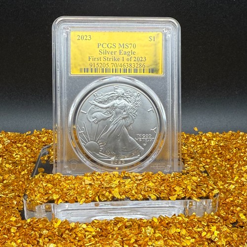 2023 silver eagle first - $1,