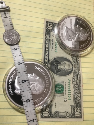 999 silver coin - 3.6, .