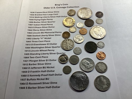 Rare coin collection silver - us,