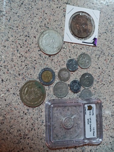Spanish silver lot some rare - silver,