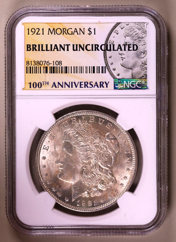 1921 morgan dollar ngc - 1921-p,