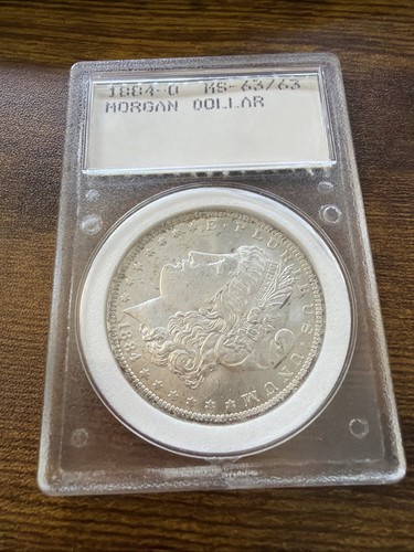 1884 morgan dollar - 1884-o, wmp