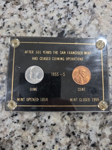 Rare 1955 mint set - s,