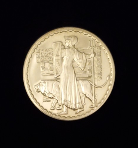 2001 silver britannia 1oz - 2001,